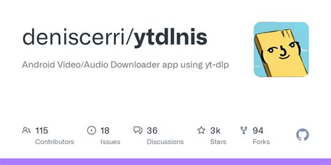 deniscerri/ytdlnis v1.4.0 on GitHub .
